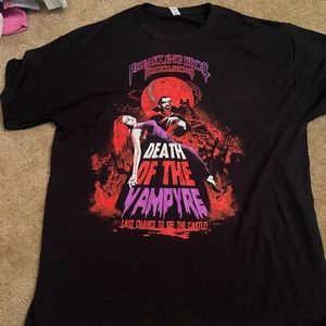 Death of the vampire freakling bros show shirt